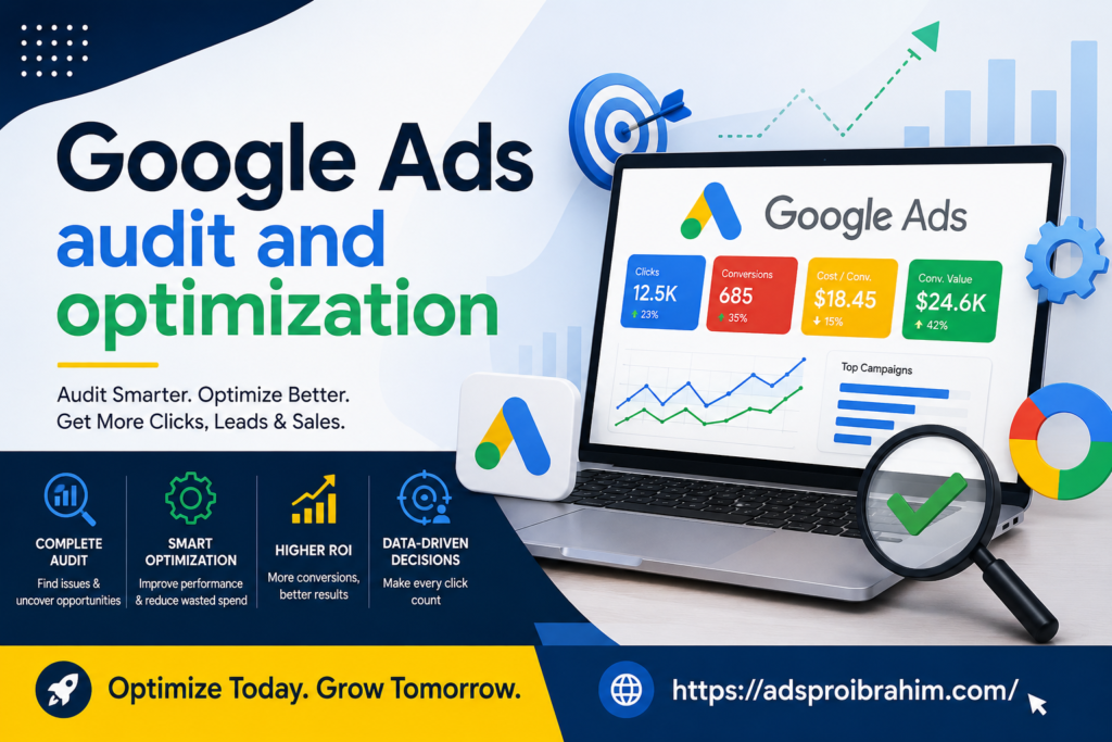 Google Ads audit and optimization